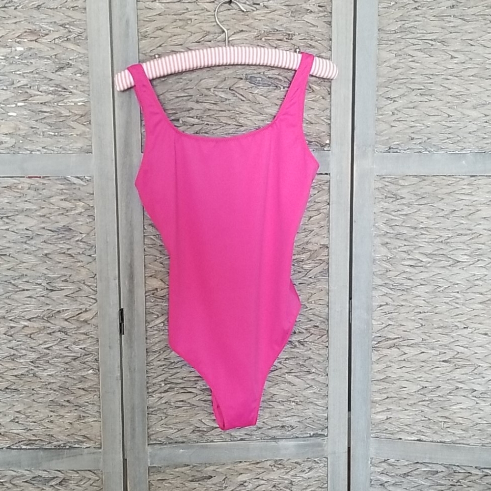 Fuchsia Pink Swimsuit /Bodysuit